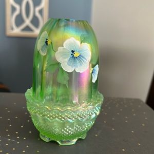 Fenton glass fairy light